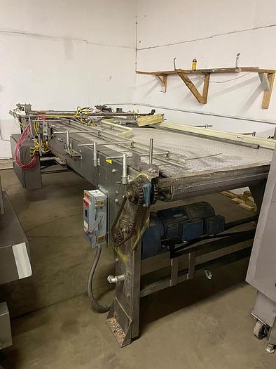 Used Whallon High Speed Bright Can Palletizer