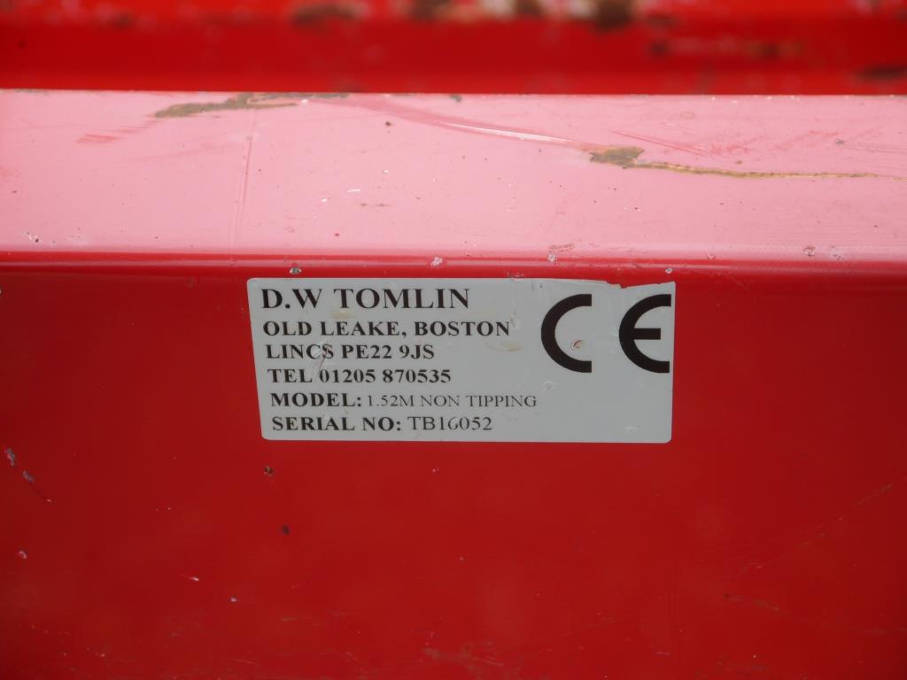 Used D. W. Tomlin Transport Box