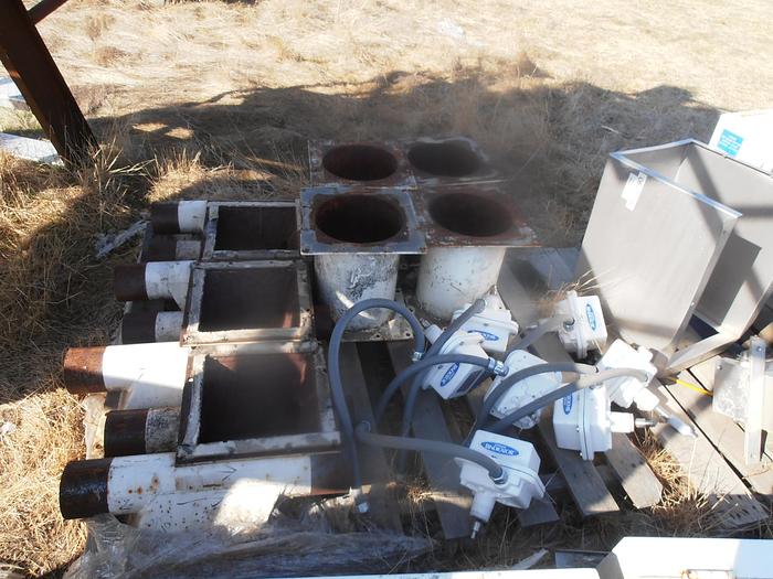 Used Dust Collector, Baghouse, 10 SF, Airlock, Pulse Jet (7) #S741492