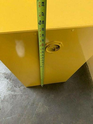 Used Eagle Model 1925, 23" x 18" x 35" Flammable Storage Cabinet, 12 Gallon