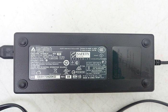 Used Cisco 74-5475-01 B0 Wireless IP Phone 7925G Multi-Charger with Power Supply