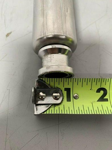 Used ProcessHQ Z70439 Hose 1" x 12.5" w/ CS 1740 Inlets, 240/300 PSI