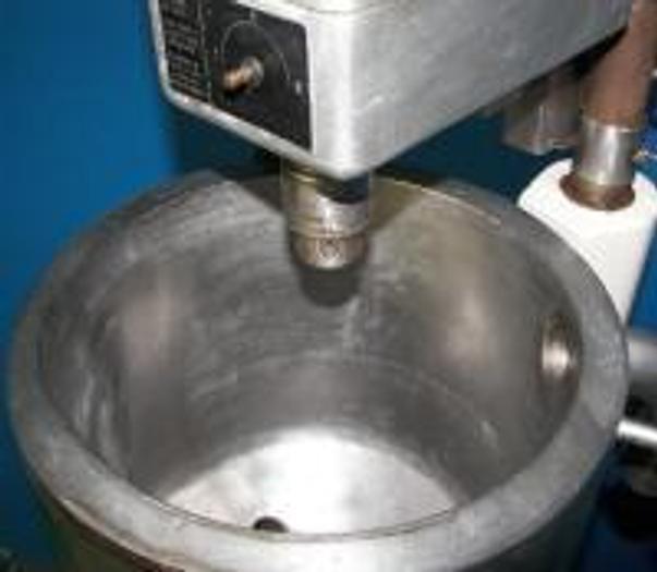 Used Tank, 5 Gallon, S/st, Jkt, Agit, 230v, 2-speed mixer #C734594