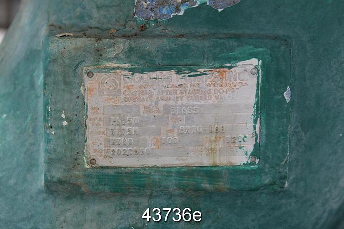 Used Goulds 3175 8x10x18h Pump, CF8M Casing #43736