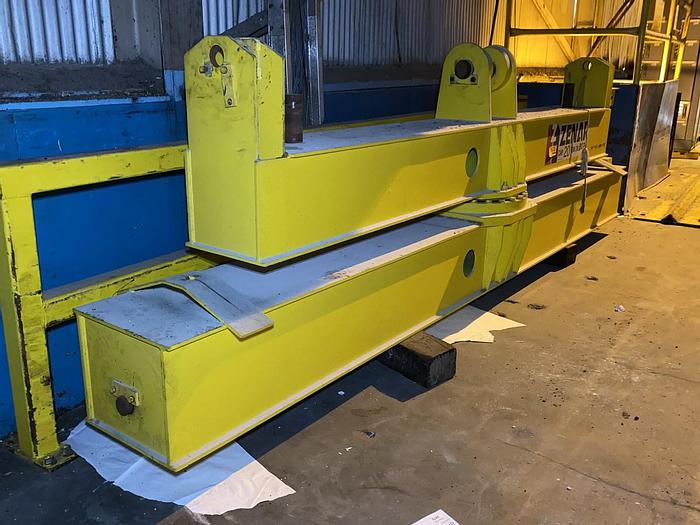 Used ZENAR  360' ROTATING ROLL SPREADER BAR ATTACHMENT 20 TON CAP.