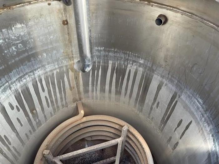 Used 200 Gallon Vertical Stainless Steel Tank