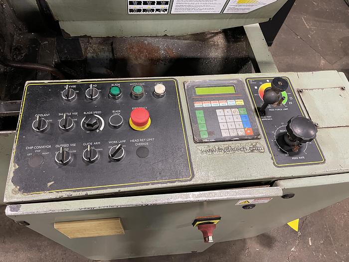 Used 14" X 14", HYD-MECH, H-14A, FULLY AUTOMATIC HORIZONTAL BANDSAW