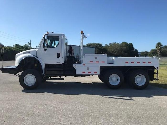 Used 2004 Freightliner M2 106 Flatbed Winch Truck - C08380