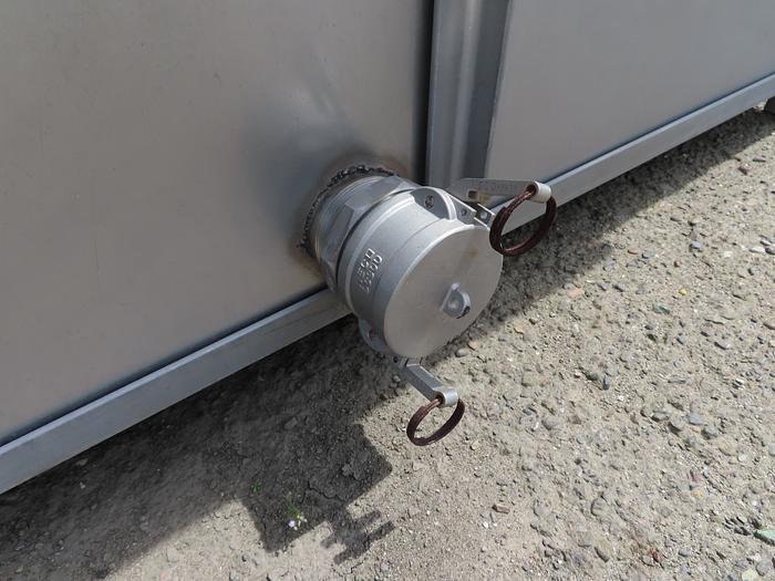 Used 300 Gallon Rectangular Stainless Steel Tank