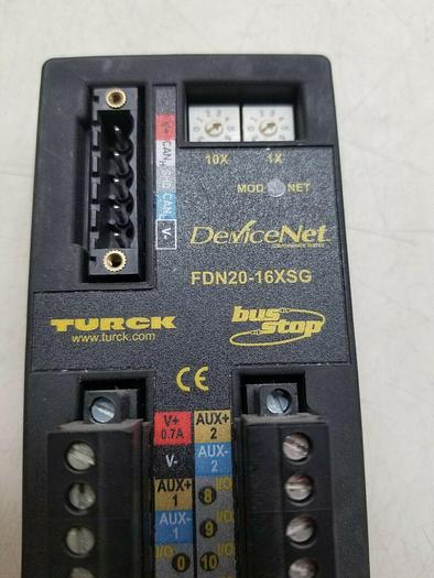 Used TURCK FDN20-16XSG BUS INTERFACE