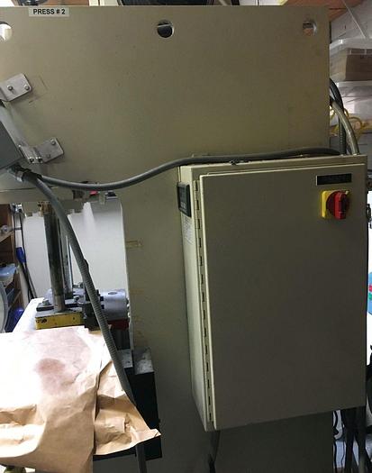 Used Press, Platen, Bench, Hydraulic, Greenerd, Mdl HPF-15, #C740813