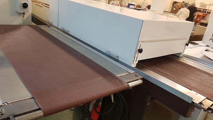 Used Macintyre 400mm wide Chocolate Enrobing Line