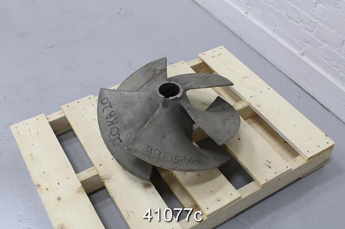 Used Worthington 20KB20 Side Mount Agitator 5-Vane SS Propeller #41077