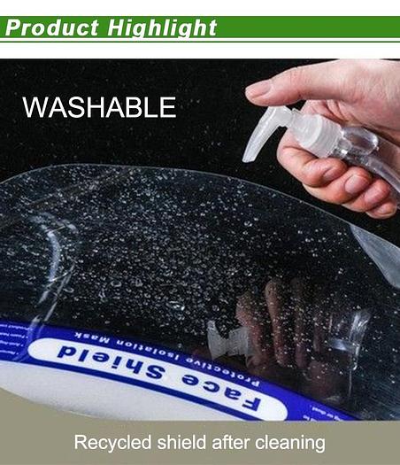 Covid 19 Gesicht Maske Beschlagfrei wiederverwendbar