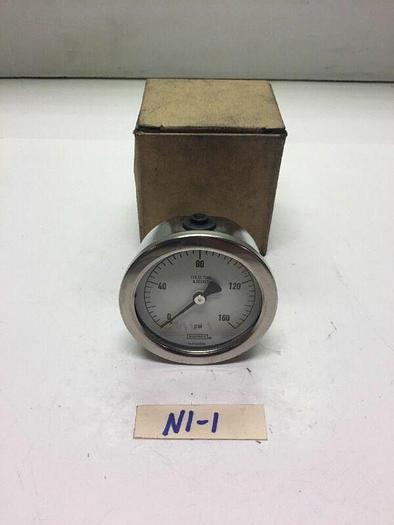 New! Noshok Tube & Socket Pressure Gage 44361 *Fast Shipping* Warranty!