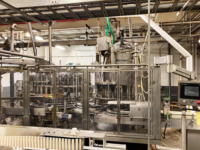 Used Elmar RPE 736-16 Monoblock piston filler