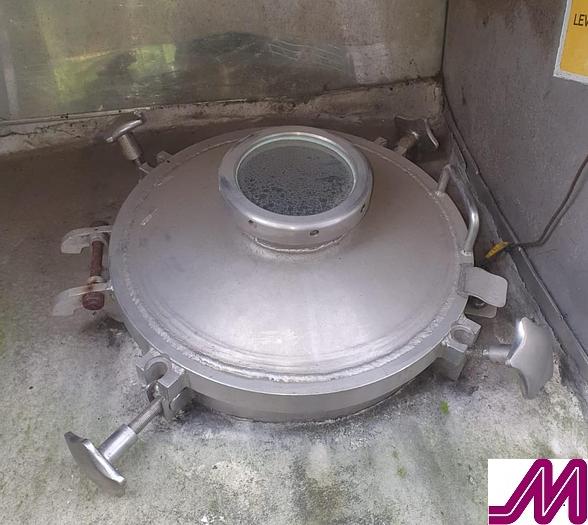 Used 200,000 Litre (2000 Hl) Stainless Steel Jacketed Fermenter with Conical Base
