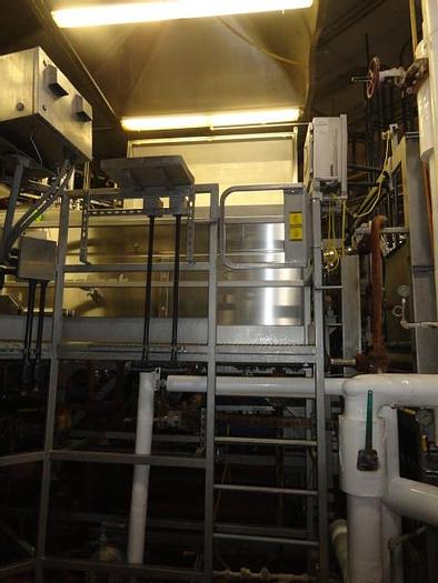 Used Blentech Blender, jacketed, hollow flight & injection. 2012 with Blentech Dumper