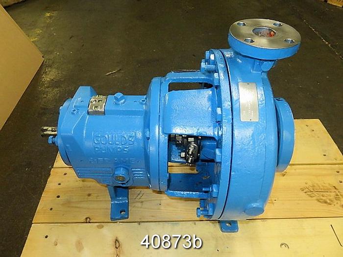 Used Goulds 3196 1.5x3x13 Pump, SS Casing, SS Impeller #40873