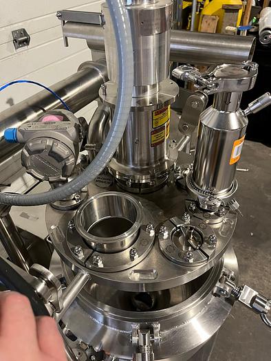 Used Used Zetterstroms 10 Litre Stainless Steel Jacketed Pressure Vessel