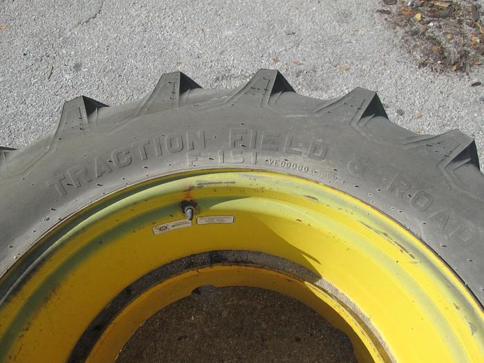 Used Firestone 16.9-30 Tractor Tires And Rims