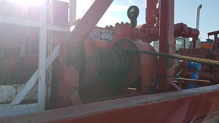 Used 1987 Pacific 4 Axle Carrier Style Oilfield Pump / Kill Truck