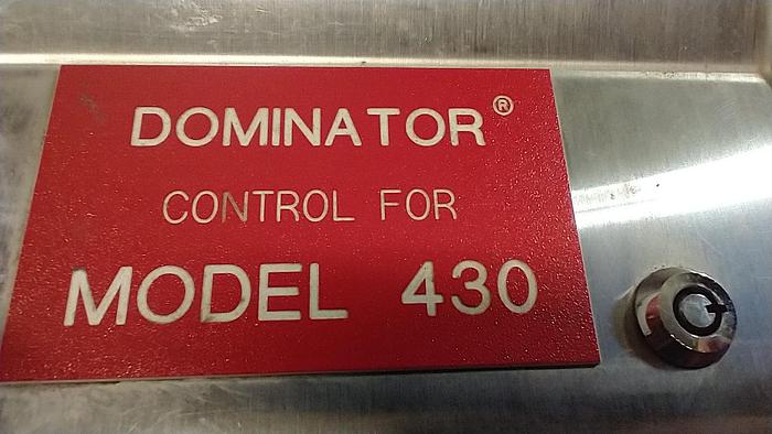 Used BOWMAN BTM dominator manual servo motor control for modal 430 #1 GH119