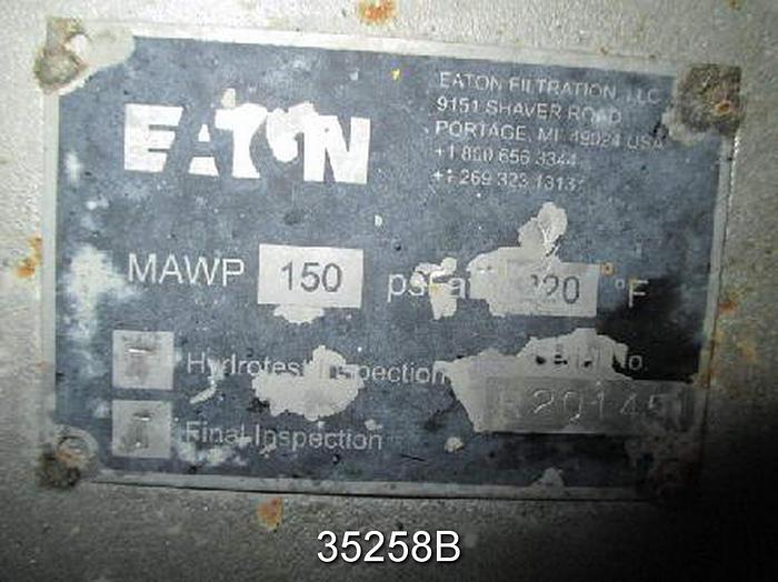 Used Eaton 8" Basket Filter #35258