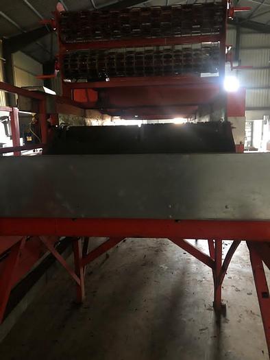 Used Downs vegetable Grader screen grader