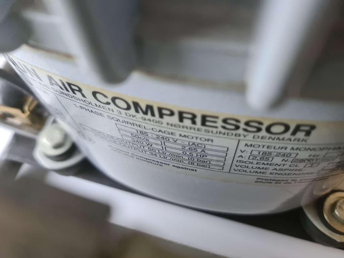Used Jun-Air 6-J Mini Air Compressor
