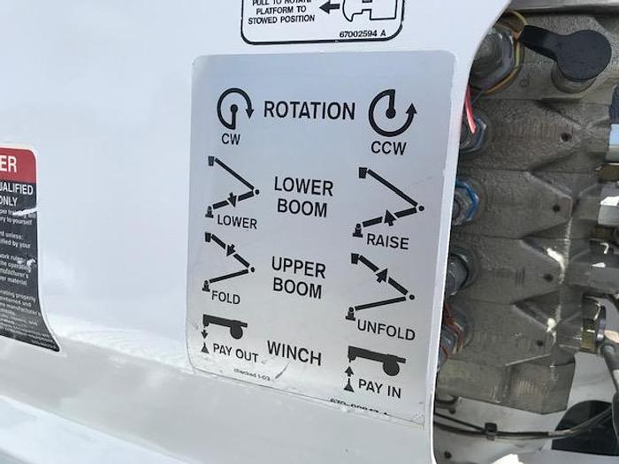 Used 2009 Ford F750 Altec AM55 60ft Over Center Bucket Truck - C94193