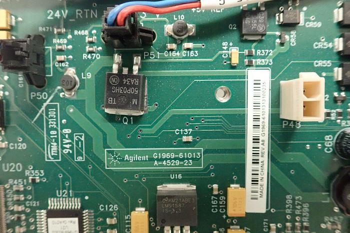 Used Agilent G1969-60015 G1969-61013 Board Assembly
