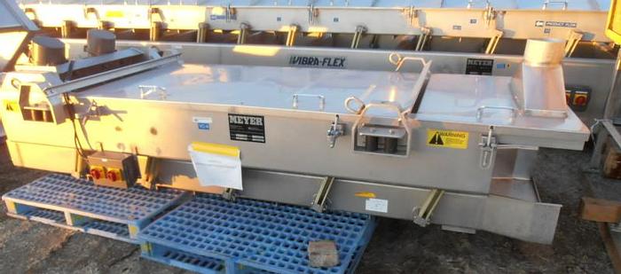 Unused Feeder, Vibratory, 24" X 8', S/st, Meyer, (2) 0.47 HP #S738698