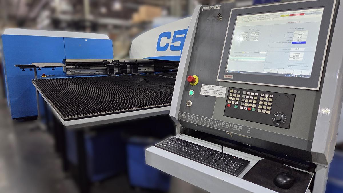 Used 2008 Finn Power C5 Turret Punch