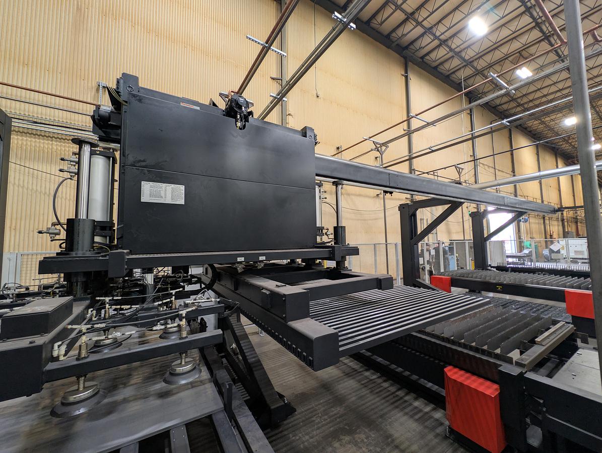 Used 2022 Mazak Extendible Mfg Cell 3015 for sgl laser