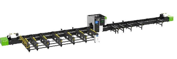 Hytube 3Chuck TUBE CUTTER 2000W - 6000W | Fiber Laser Pipe Cutting Machine with Auto Loading