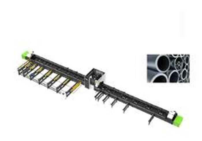 FLY PRO 5'X10' | 1500W - 6000W IPG | Fiber Laser Metal Sheet and Pipe Cutter Full Enclosure with Parallel Shuttle Table