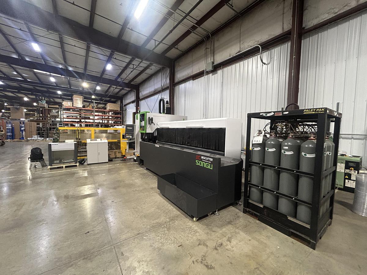 Used 2025 Bescutter Hytube 6kW 7530 tube laser