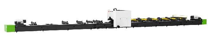 Hytube 3Chuck TUBE CUTTER 2000W - 6000W | Fiber Laser Pipe Cutting Machine with Auto Loading