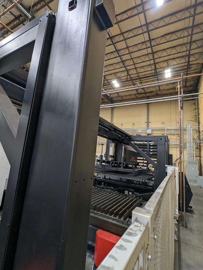 Used 2022 Mazak Extendible Mfg Cell 3015 for sgl laser