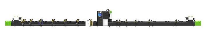 Hytube 3Chuck TUBE CUTTER 2000W - 6000W | Fiber Laser Pipe Cutting Machine with Auto Loading