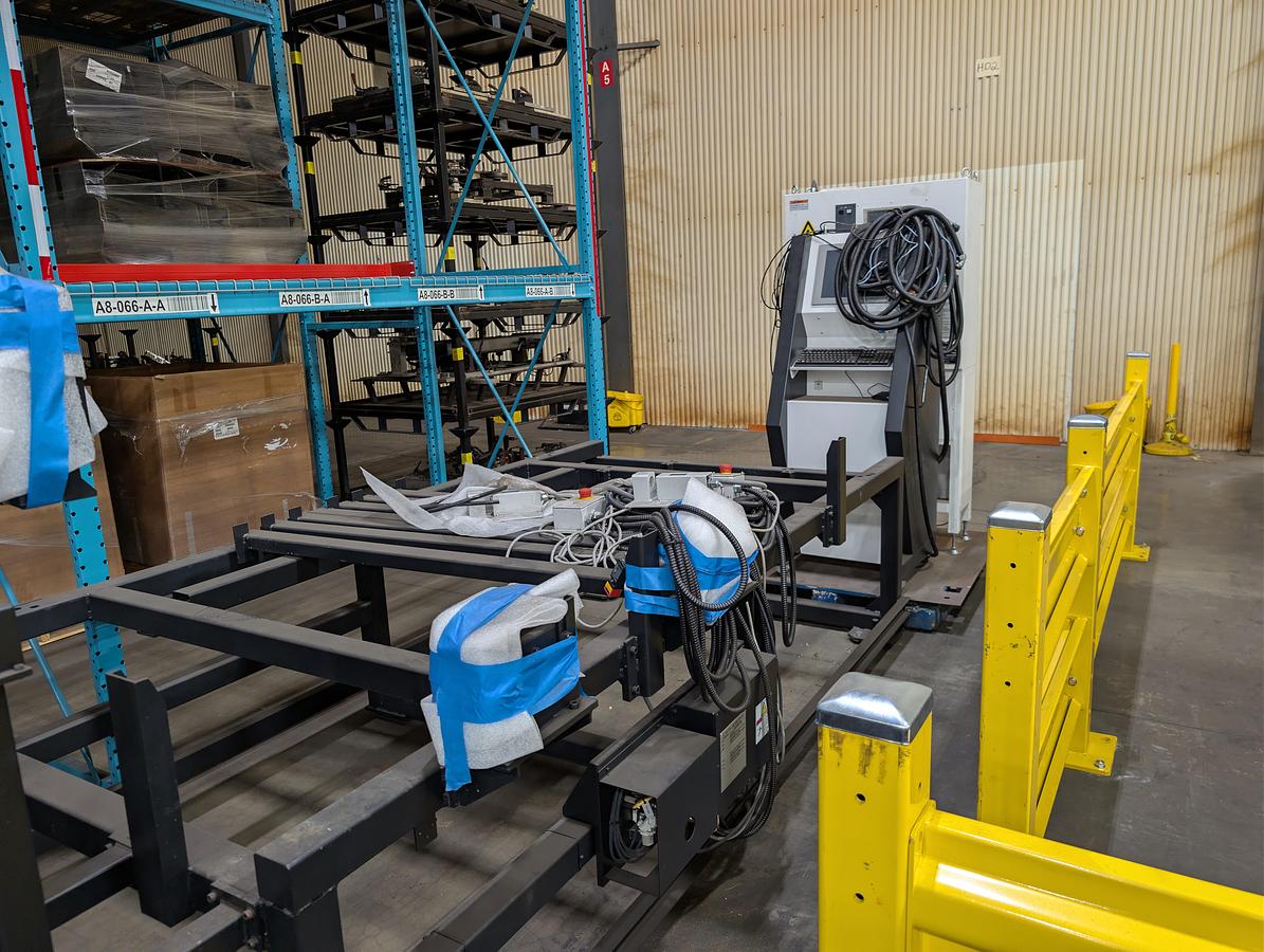 Used 2022 Mazak Extendible Mfg Cell 3015 for sgl laser