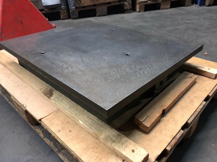 Gebraucht Anreissplatte aus Stahl Tuschierplatte 800 x 600mm