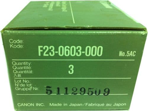 Canon & Duplo F23-060-3000 Staple Cartridges For Copiers & Booklet Makers - Pack Of 3