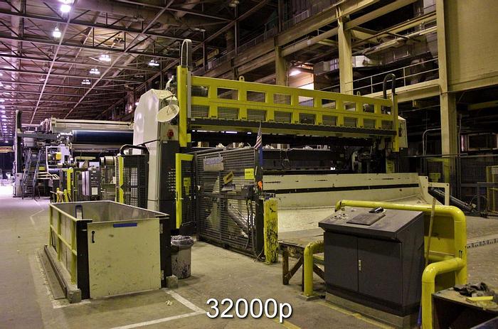 Refurbished Metso Opti-Former SCA Paper Machine, 320" Wire Width #32000