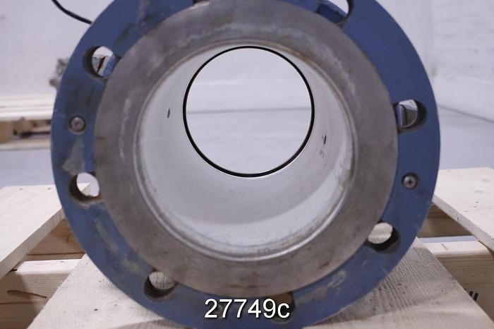 Used Rosemount 8705TSA06CILIN0W8 6" Magnetic Flow Tube, Maximum Process Temperature 350F, Max Process Pressure 275 Psi #27749