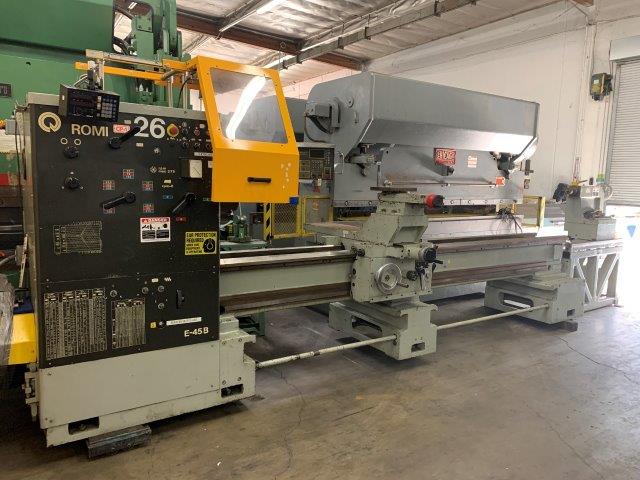 Used 33" x 118"cc, DOALL ROMI, No. E-45B, 48" BED EXTERNAL BED EXTENSION Our stock number: 5544