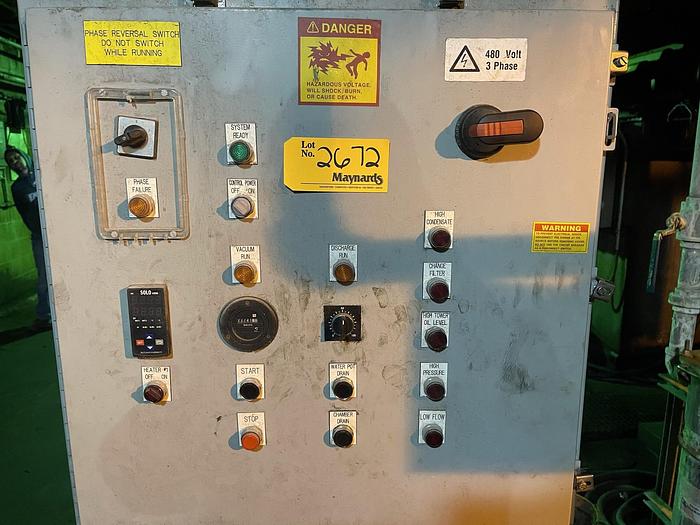 Used DES-CASE B10-24-3B-483 HYDRAULIC OIL FILTRATION SYSTEM
