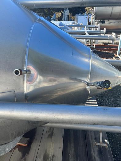 Used Tank, 1,300 Gallon, S/st, Jkt, DT/CB, Insul, A #S743885