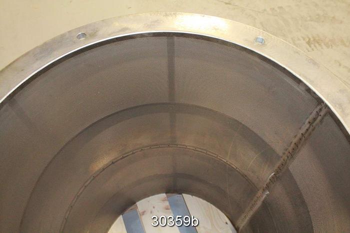 Unused FKC Rotary Screen Thickener Basket, RST #30359